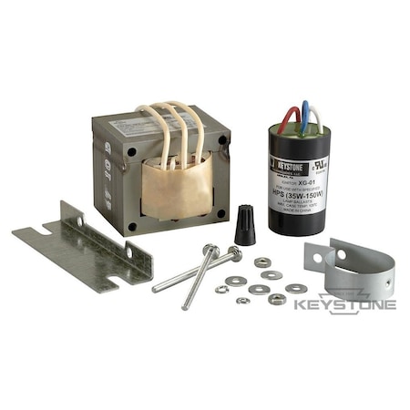 Keystone 150 Watt High Pressure Sodium (HPS) Ballast Kit, HPS-150R-1-KIT HPS-150R-1-KIT